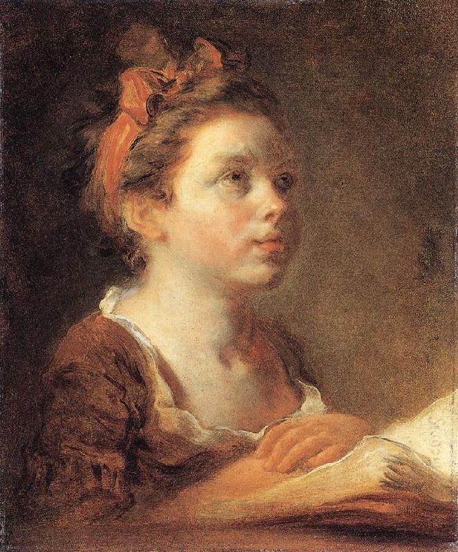 Jean Honore Fragonard A Young Scholar Sweden oil painting art